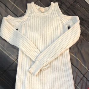 Cold shoulder Michael Kors sweater XS like new